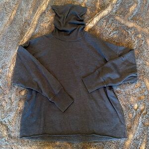 Aerie Turtleneck sweatshirt grey size Small